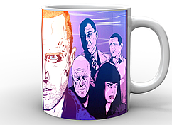 Кухоль Geek Land білий Breaking Bad У всі тяжкі фан арт BB.02.028