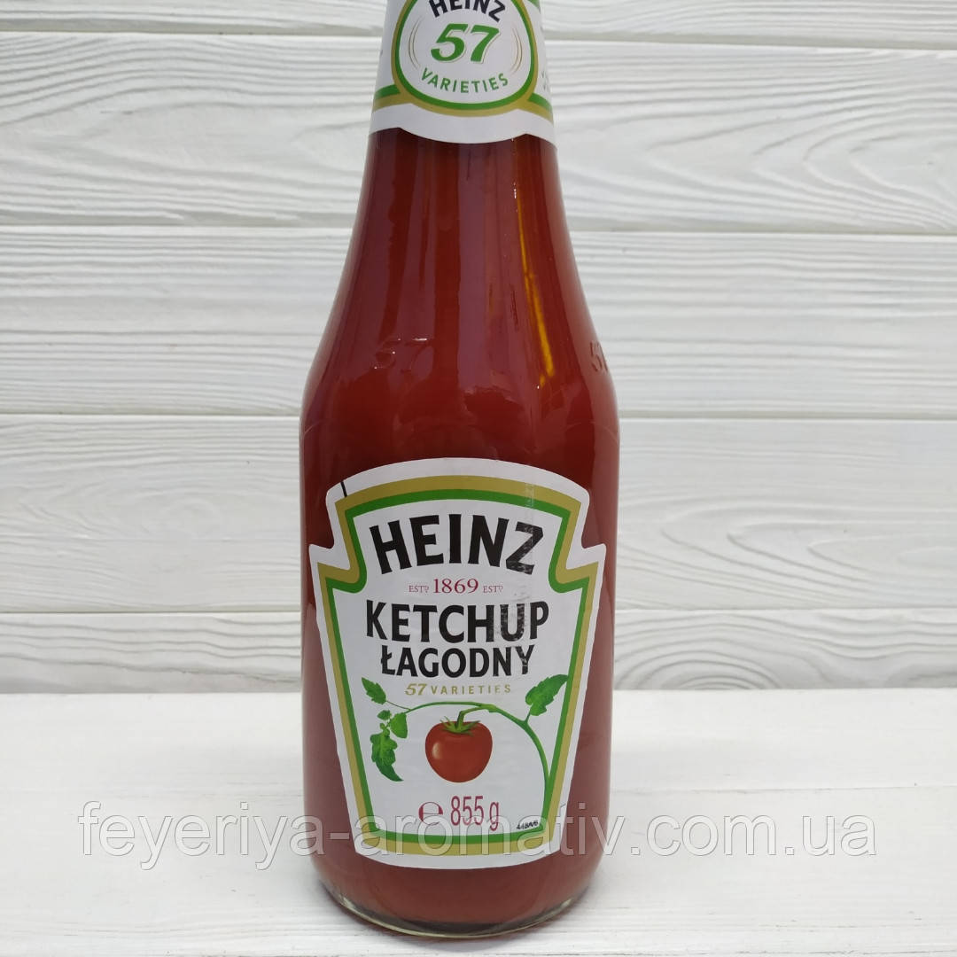 Кетчуп HEINZ Ketchup lagodny 855г (Польща)