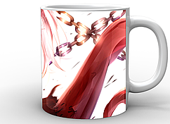 Кружка Geek Land біла Tokyo Ghoul Токійський гуль з ланцюгами TG.02.027