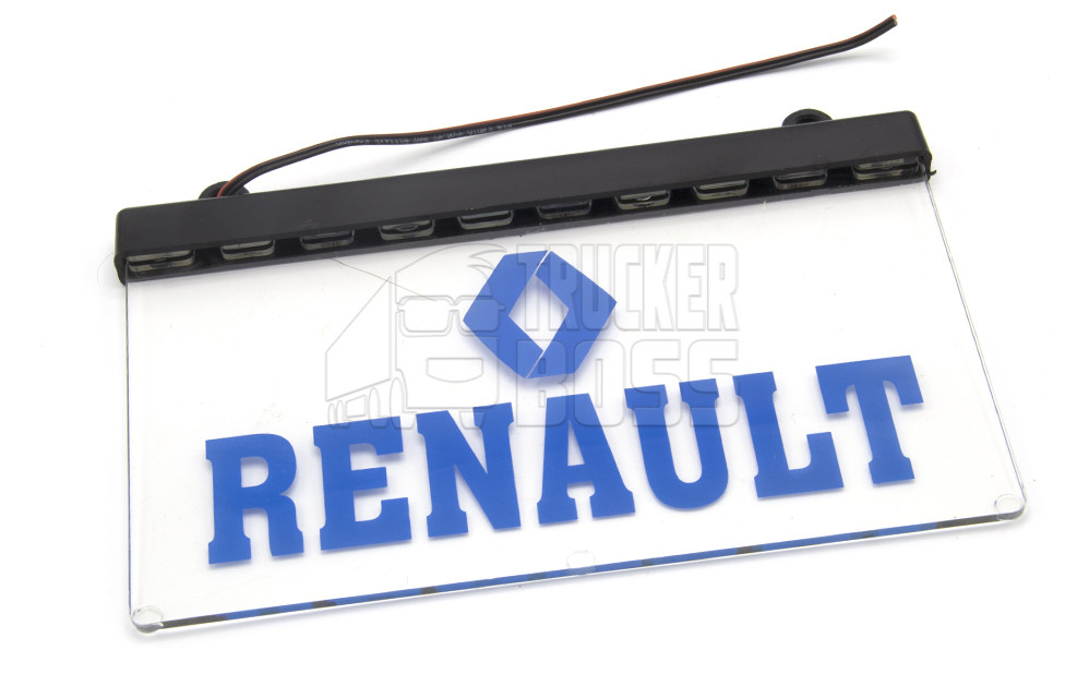 Світлодіодна табличка RENAULT 200x120 мм 24v