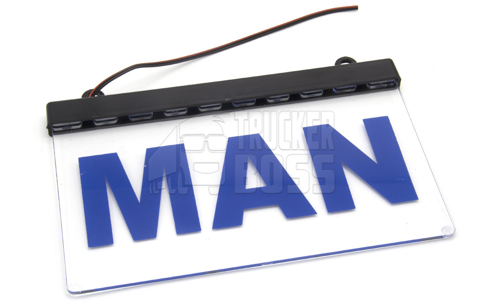 Світлодіодна табличка MAN 200x120 мм 24v