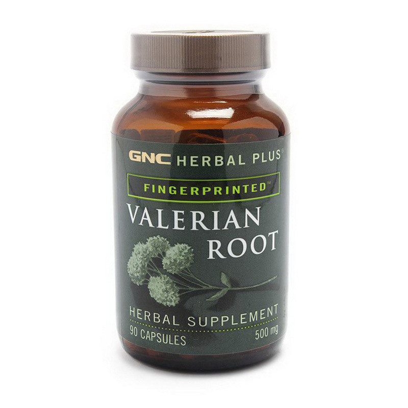 Корінь валеріани GNC Valerian Root 500 mg 90 caps