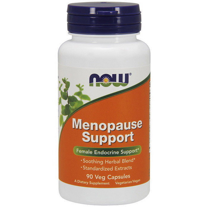 Для жінок в період менопаузи NOW Menopause Support 90 veg caps