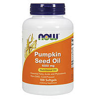 Тыквенное масло NOW Pumpkin Seed Oil 100 softgels