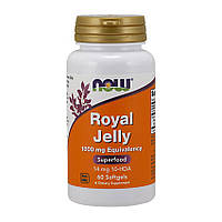 Маточное молочко NOW Royal Jelly 1000 mg Eguivalency 60 softgels