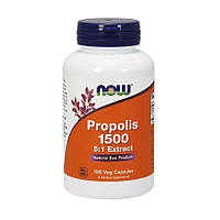 Бджолиний прополіс NOW Propolis 1500 5:1 extract 100 veg caps