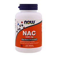 N-Ацетилцистеїн NOW NAC 1000 mg 120 tabs