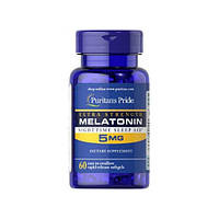 Мелатонін Puritan's Pride Melatonin 5 mg 60 softgels