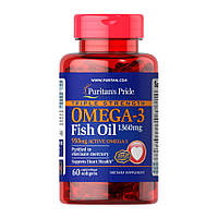 Рыбий жир Puritan's Pride Triple Strength Omega-3 Fish Oil 1360 mg 60 softgels