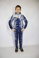 Спортивний трикотажний дитячий костюм на хлопчика (Україна), у наявності лише 98, 104 та 116 зріст