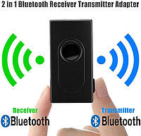 2 в1 Аудио Передатчик Приемник Bluetooth 4.2 с Аккумулятором Трансмиттер