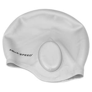 Шапочка для плавання з вухом Aqua Speed Ear (original) для басейну, силікон