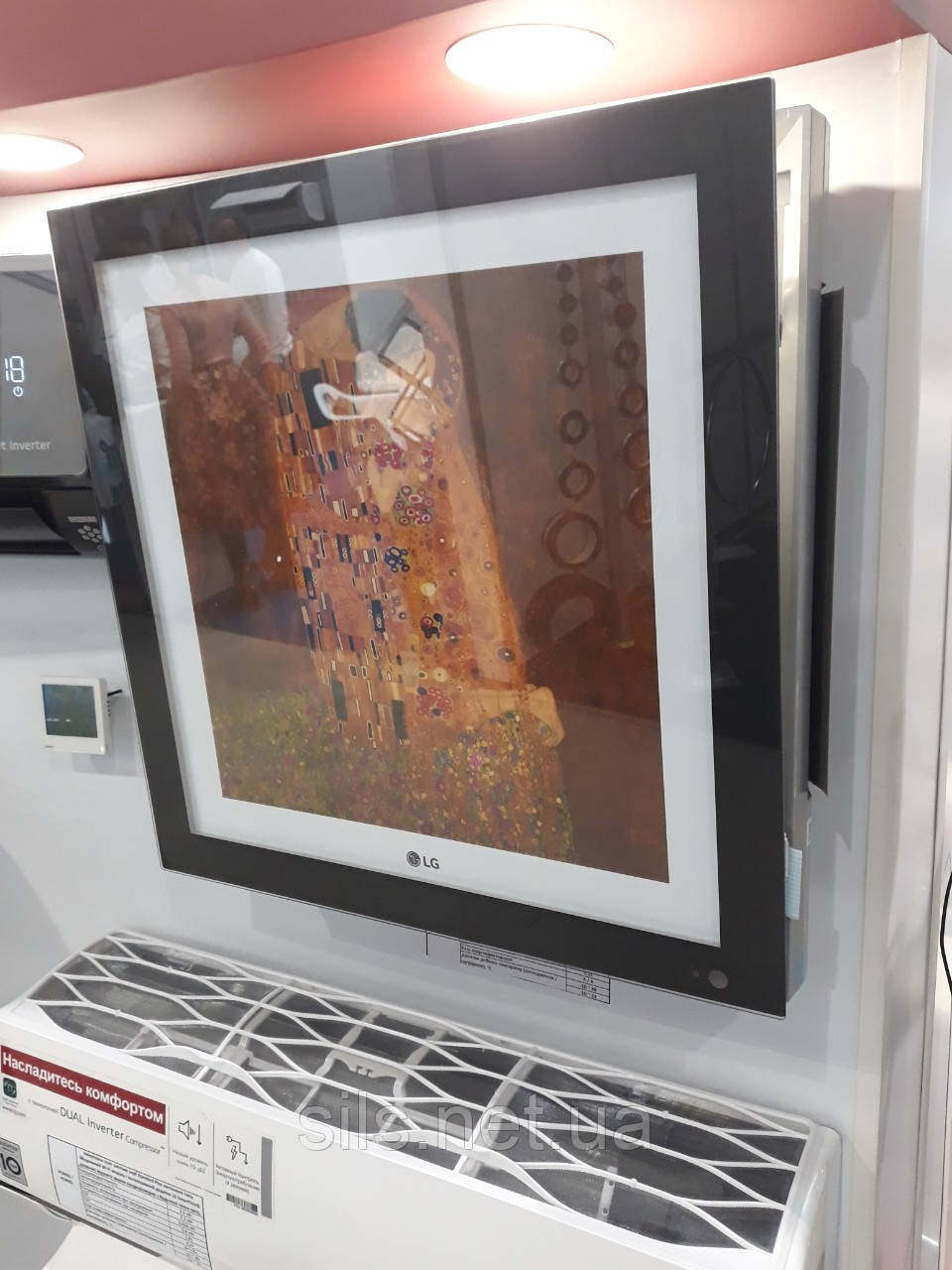 Кондиционер LG A12FT ARTCOOL gallery інвертор картина кондиціонер до 40 кв.м.