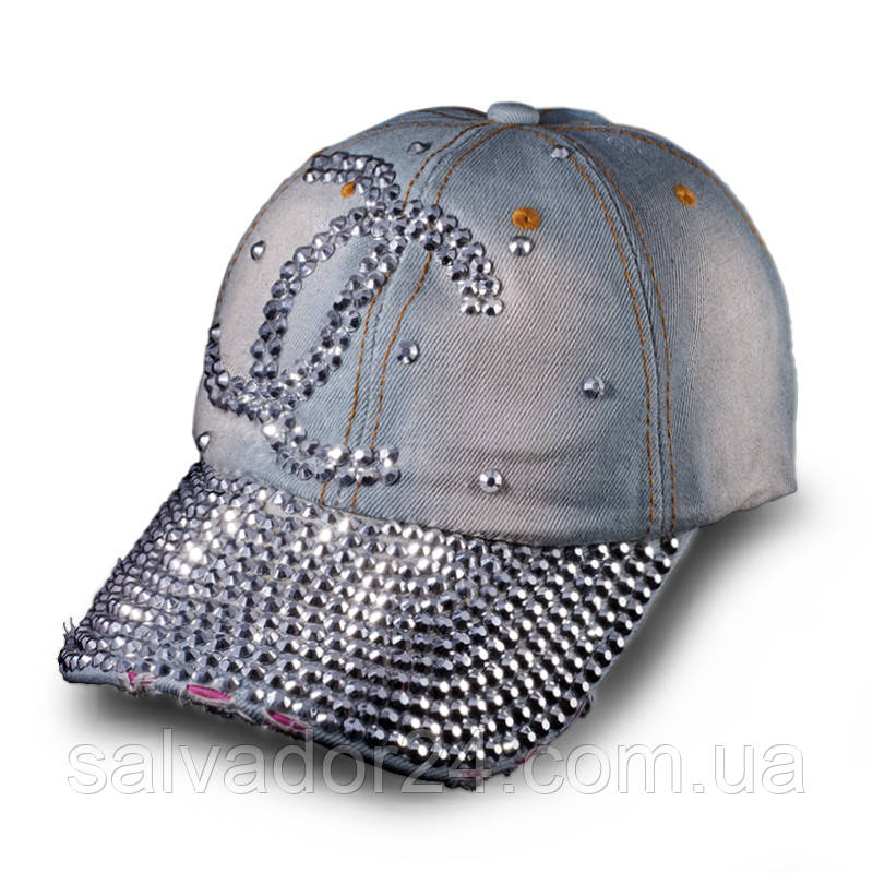 Жіноча джинсова бейсболка, кепка Denim