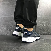 Чоловічі кросівки Nike Air Huarache Fragment Design,темно сині 44р, фото 3