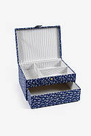 Скринька для рукоділля від DMC з серії "Сині квіти" (art. U1891)