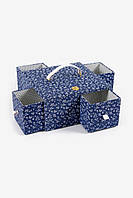 Скринька для рукоділля від DMC з серії "Сині квіти" (art. U1893)