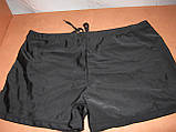 Плавки-боксери для купання чоловічі FUBA.YI чорні зі смужками на шнурівці розмір 50, фото 4