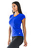 Комплект футболки та лосини для спорту (42,44,46,48,50,52,54) жіночий спортивний одяг для фітнесу БАТАЛ, фото 3