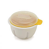 Форма для яйця-пашот в мікрохвильовці Joseph Joseph M-POACH, 8,5x10,1x11,7 см, жовта (20123)