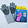 Силіконові багатофункціональні рукавички для миття та чищення Silicone Magic Gloves magic brush з ворсом, фото 4