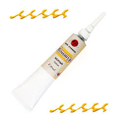 Контур для скла та кераміки, Жовтий, 20 мл, Таир