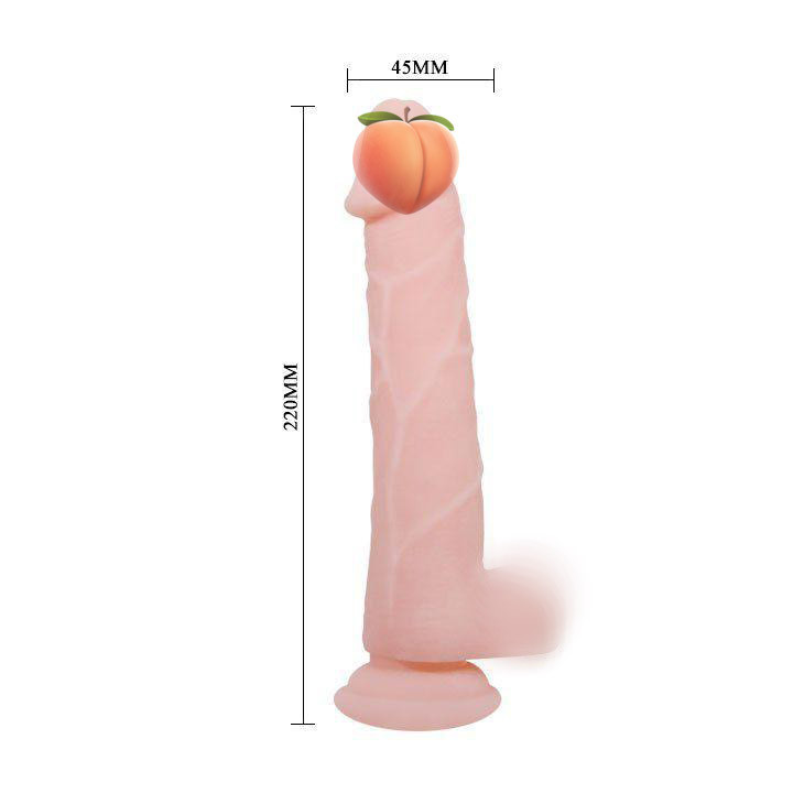 Фалоімітатор SUPER DILDO 8.6 довжина 22 см діаметр 4,5 см, фото 1