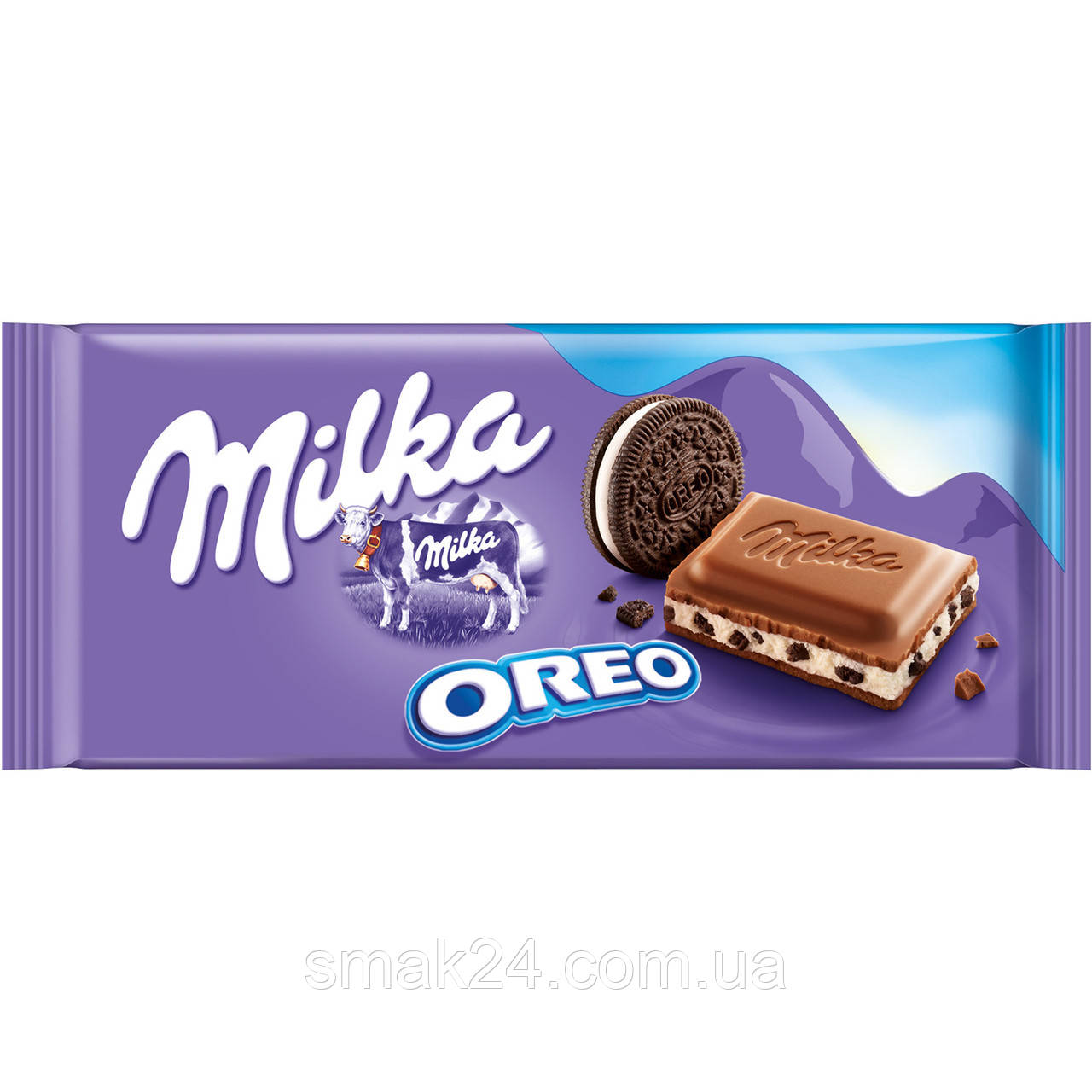 Шоколад молочный Milka Oreo ( c печеньем Орео) Швейцария 100г: продажа ...