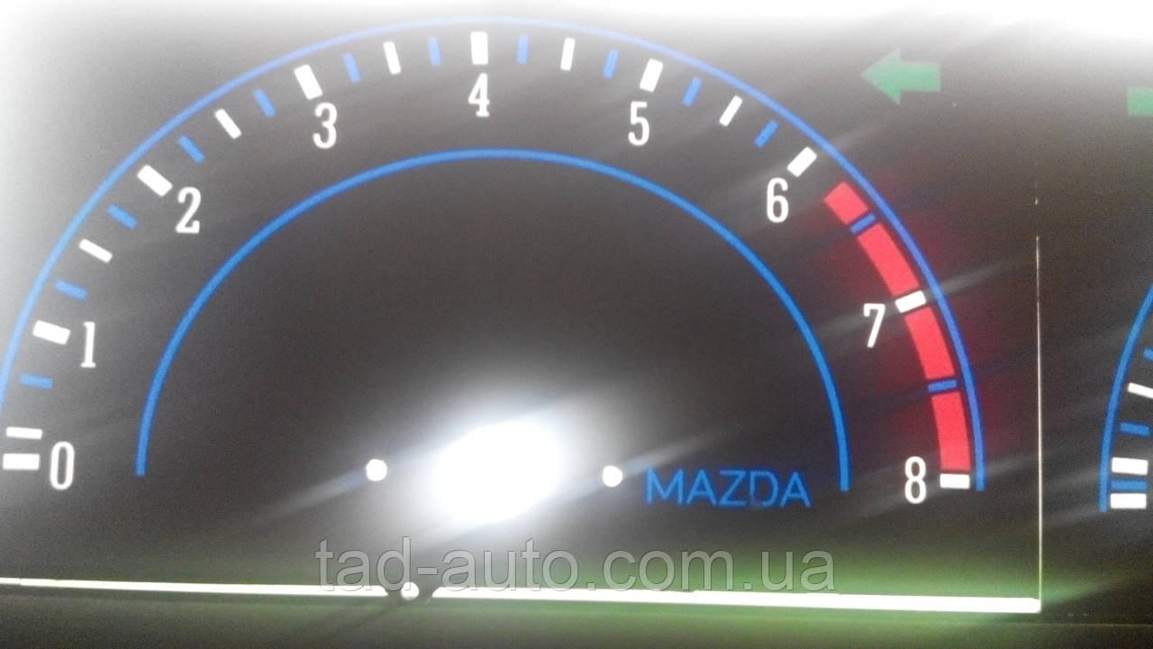Шкалы приборов Mazda 626 GLX