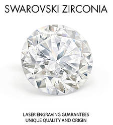 SWAROVSKI Кубічний цирконій, коло 1.25 мм