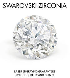 SWAROVSKI Кубічний цирконій, коло 1.5 мм