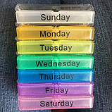 Таблетница тижнева 7 днів за 4 прийоми, фото 9