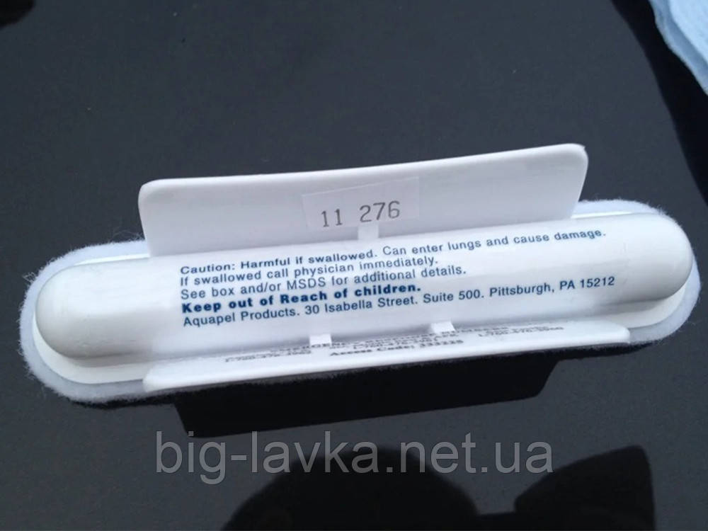 Губка для стекол авто з водовідштовхувальним покриттям Aquapel aнтидощ