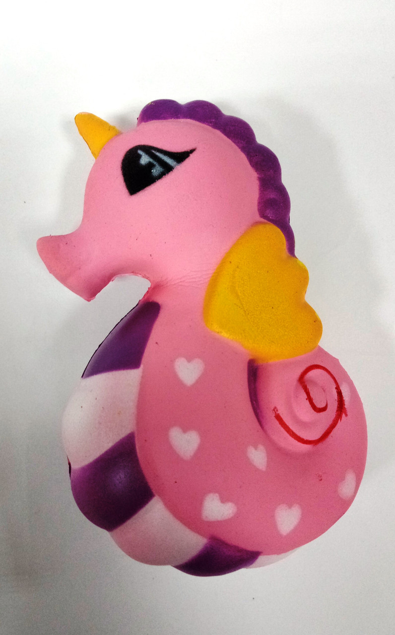 Іграшка "Сквіш-антистрес" з ароматом "Squishy Морський коник" 13*9 см