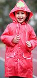 Плащ - дощовик дитячий Funny rain coat Полуниця Червоний (06006), фото 3