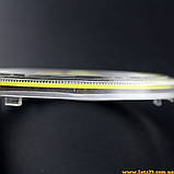 Ангельські очі COB LED 120 мм на фари БМВ ВАЗ Мазда Форд Шевроле Кіа Нісан Опель УАЗ Рено Шкода VW BMW Жовті, фото 6