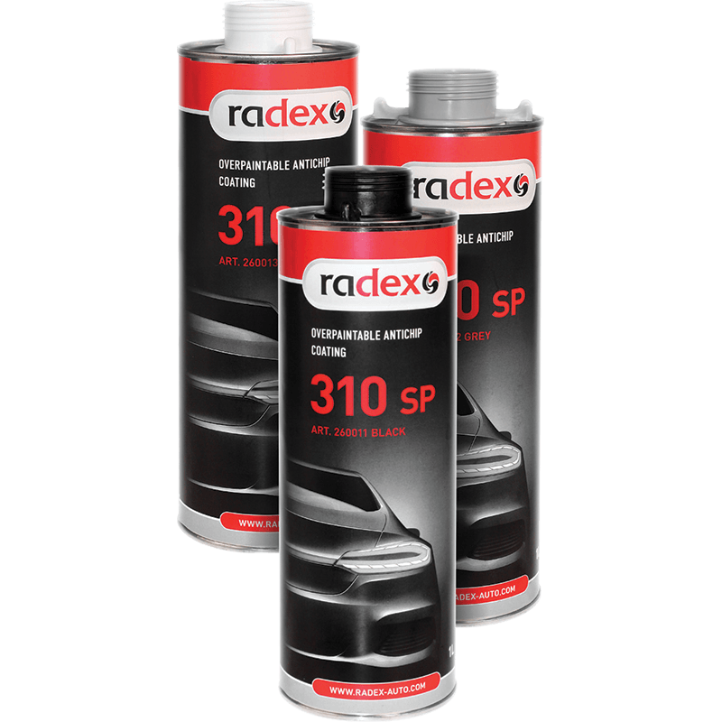 Антигравійне покриття RADEX 310 SP чорний 1 л