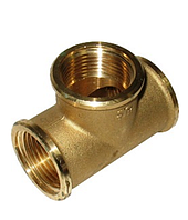 Трійник 1 1/2" х 1 1/2" х 1 1/2" ВВВ латунний