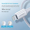 Кабель зарядний Ugreen MFi сертифікований USB-C to Lightning 1М (10493), фото 4