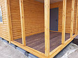 Дачний будиночок, каркасний, дерев'яний, фото 5