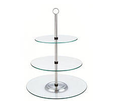 Фруктовниця 3 яруси скло Krauff 26-238-004