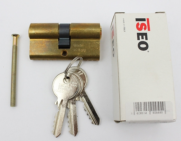 Iseo F5 75мм 35х40 ключ/ключ латунь (Італія)