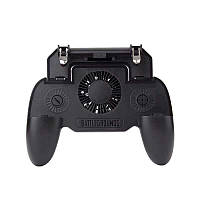 Ігровий контролер SUNROZ SR Mobile Game Controller тригер для смартфона з вентилятором Чорний (SUN4271)