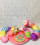 М'який килимок для новонароджених "Гусениця" (РОЖЕВИЙ) арт. 028-19-20, фото 2