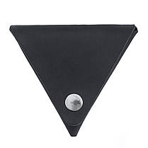 Монетниця шкіряна ручної роботи VOILE vl-cn1-blk, фото 3