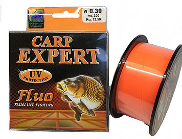 Рибальська волосінь Carp Expert UV Fluo Orange 300 м