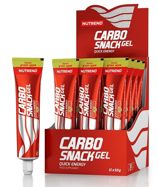 Nutrend Carbosnack Gel tube 12x50g - фото 2 - id-p34553237