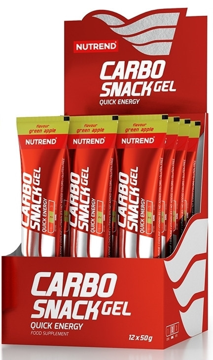 Nutrend Carbosnack Gel tube 12x50g - фото 1 - id-p34553237