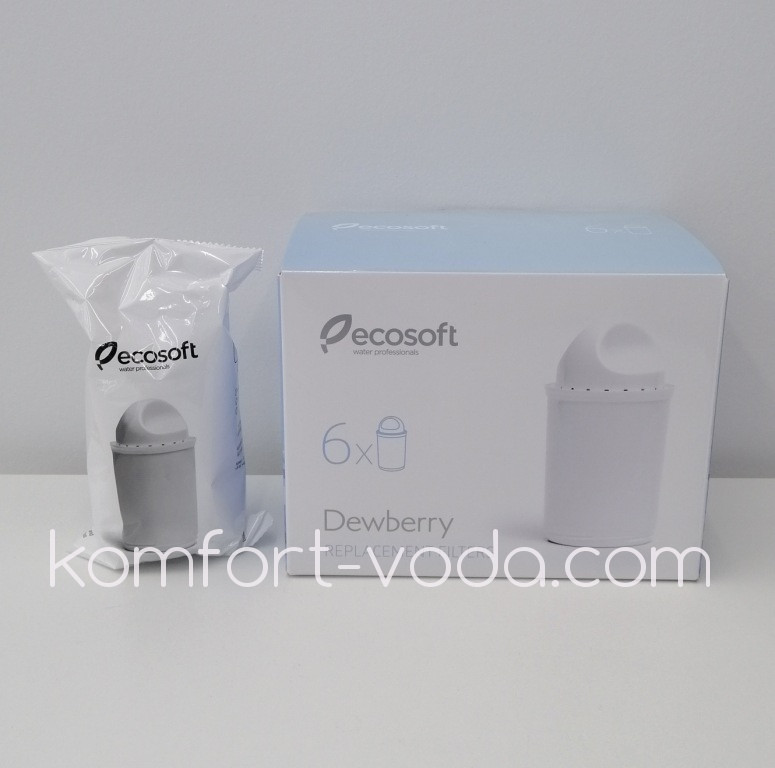 Змінний картридж для глечиків Ecosoft Dewberry (6 шт)