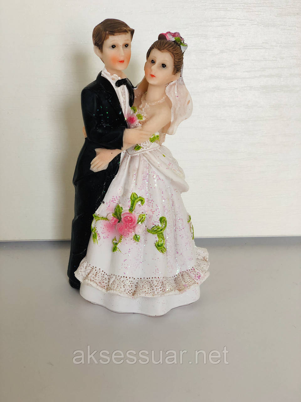 Фигурка на свадебный торт Жених Невеста - фото 1 - id-p495406091